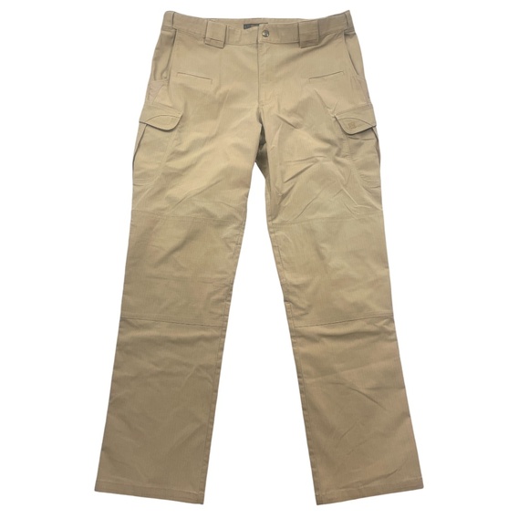5.11 Mens Beige Tactical Pants Cargo Pockets Zipper 38 x 34 (see measurements) - Picture 4 of 6